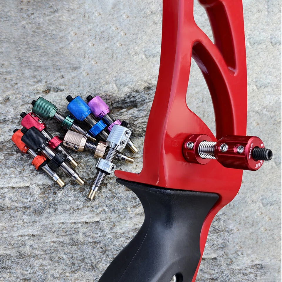 Recurve Bow Arrow Rest Side Cushion Plunger Screw Longbow Archery Hunting RH LH - Image 4 of 4