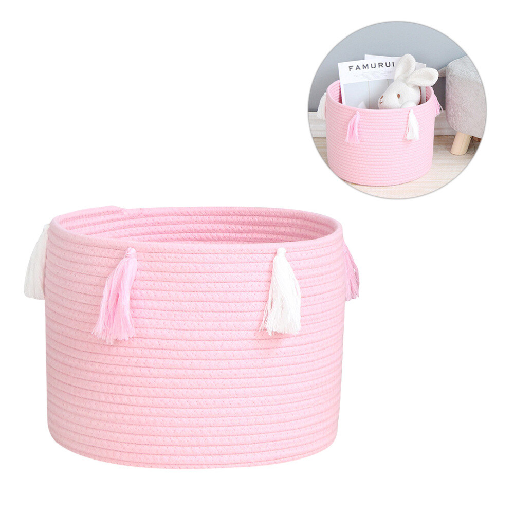 Woven Basket Baby Laundry Basket Weaved Storage Basket Woven Laundry