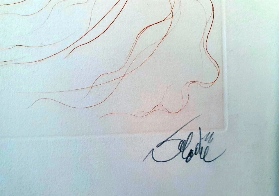 Jean-Baptiste VALADIE Les 2 amies vers 1976 Gravure originale signée numérotée - Photo 3/4