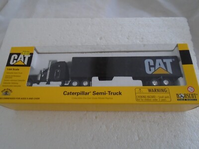 1999 Norscot Caterpillar Cat Semi Truck Trailer 1/64 Scale Diecast