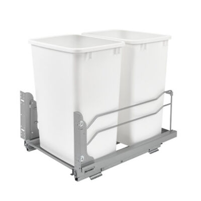 Rev-A-Shelf Double Pull Out Trash Can with Soft-Close
