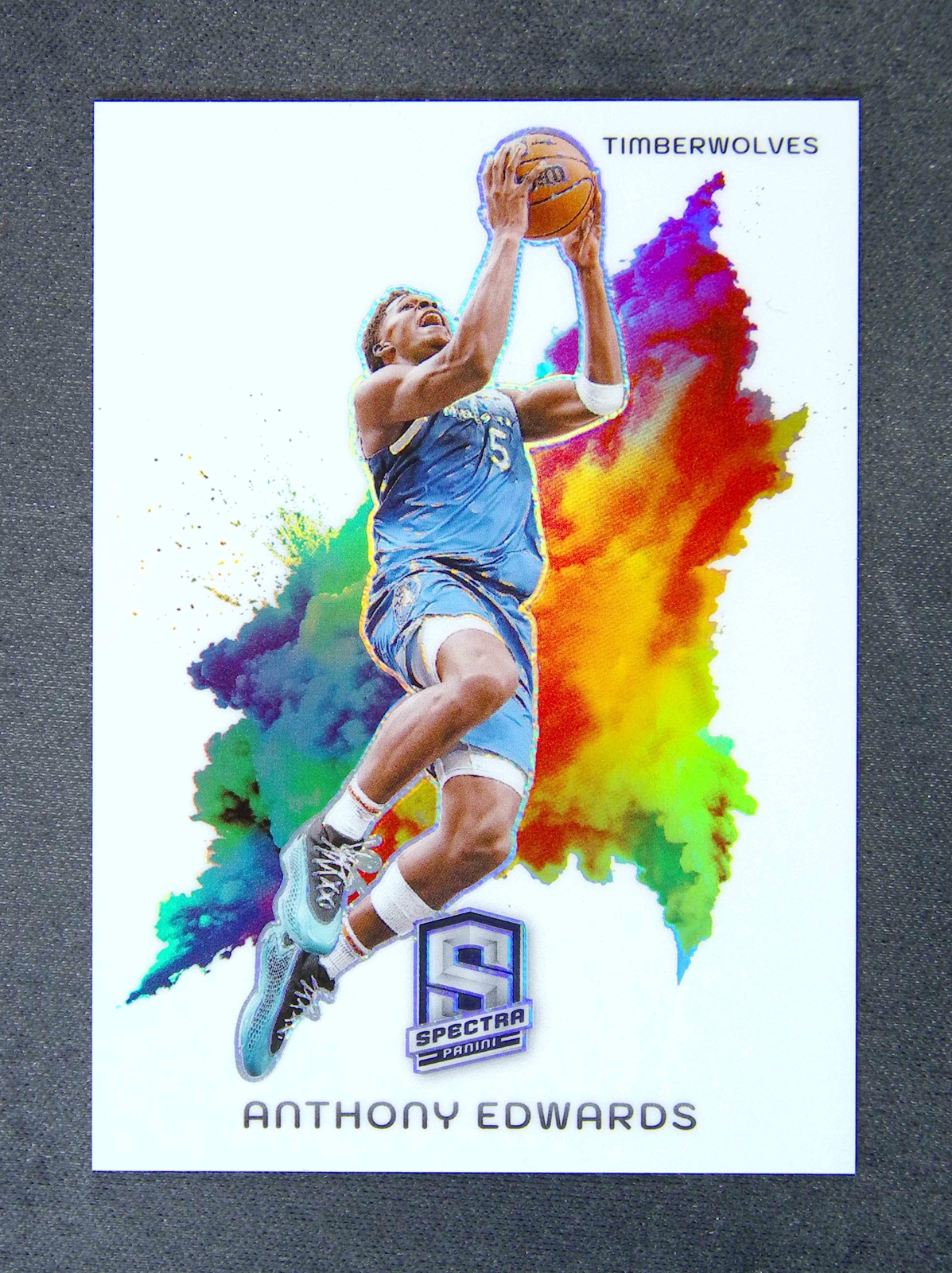 2023-24 Panini Spectra Color Blast #22 Anthony Edwards SSP GEM MINT CONDITION