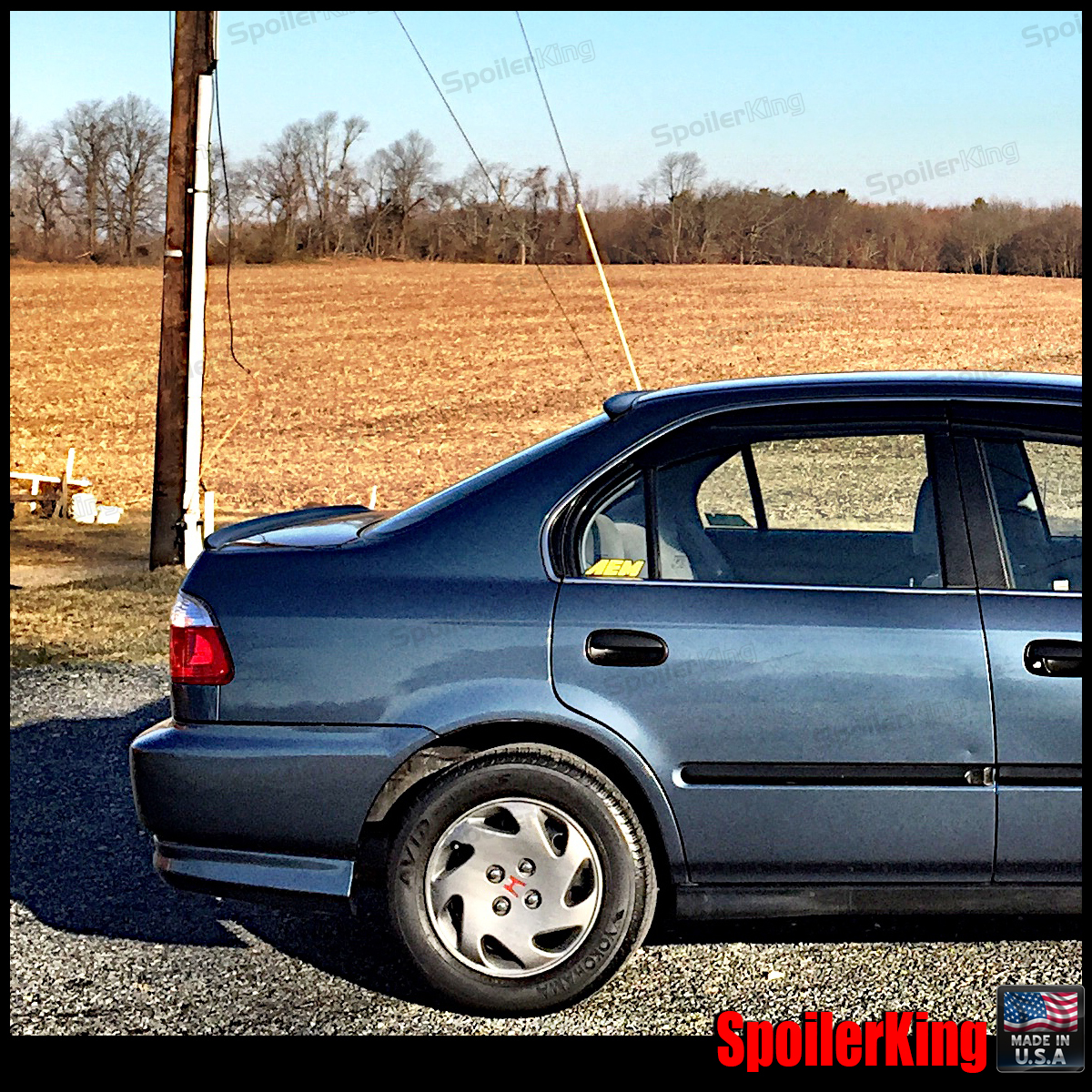Spoiler King Roof Spoiler Xl 380r Compatible With Honda Civic | Cyprus