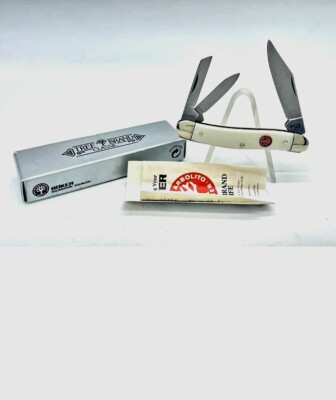 Vtg BOKER Solingen Germany Cracked Ice Whittler MINT IN BOX