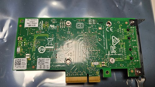 Dell Intel X550-T2 10GB Dual RJ-45 Ethernet PCI-E Network Adapter DP/N: 0C4D5P - Photo 2/3