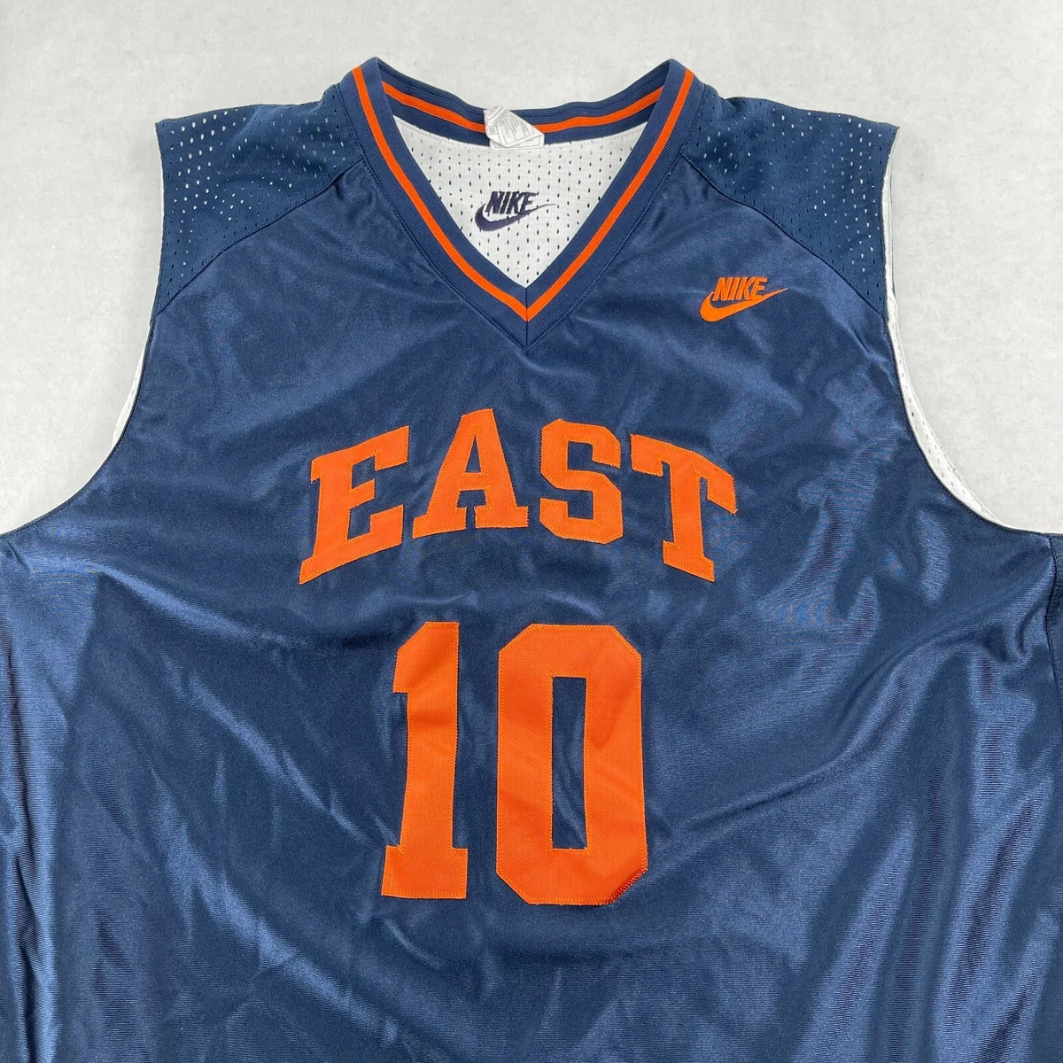 Nike Supreme Court Basketball Jersey Mens XL East #10 | eBay