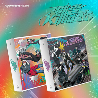 P1HARMONY [KILLIN' IT/때깔] 1st Album CD+Photo Book+4 Card+Sticker