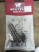 Whiteside #3218 Ogee Fillet Bit 1/2" Shank 1 5/8 L Diamiter 3/4" Cutting Length