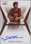 2012 LEAF ULTIMATE BASKETBALL AUTO: TORNIKE SHENGELIA - AUTOGRAPH BROOKLYN NETS