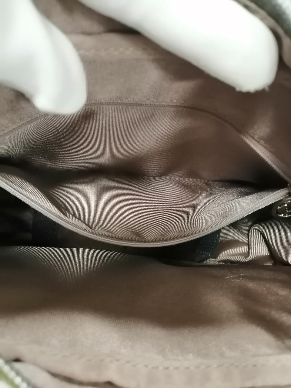 Allover Pattern Shoulder Bag Model Gray CHRISTIAN… - image 16