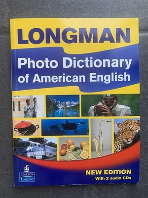 Longman Photo Dictionary of American English and 2 audio CDs NEW Pearson Longman