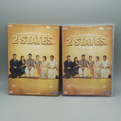 2 States One Love 2 Disc DVD Hindi Bollywood Movie Arjun Kapoor Alia Bhatt