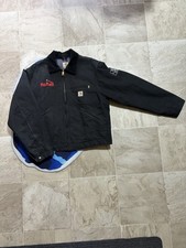 Carhartt Made In USA Black Detroit Jacket Size Large