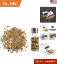 Effortless Replacement: 50 Gold Flint Stones for Zippo and Liquid Fuel Lighters