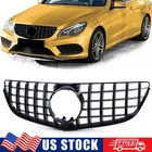 Gloss Black GT Front Grille For Mercedes Benz E Class W207 C207 Coupe 2014-2017