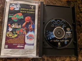 Acclaim Batman Forever: The Arcade Game Sega Saturn Complete Manual Multiplayer