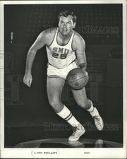 1969 Press Photo Southern Methodist University basketball player Lynn Phillips