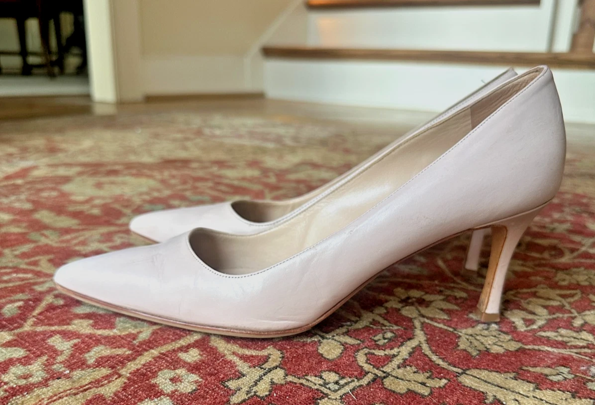 Manolo Blahnik White Heels for Women for sale | eBay