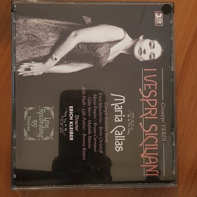 ERICH KLEIBER verdi i vespri siciliani EX/EX (3CD, Klassik, Sakkaris)