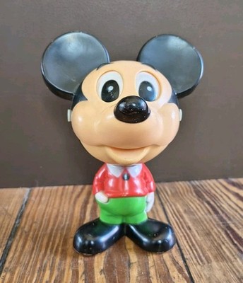Alte Micky Maus Figur Disney Mattel Chatter chums 1976