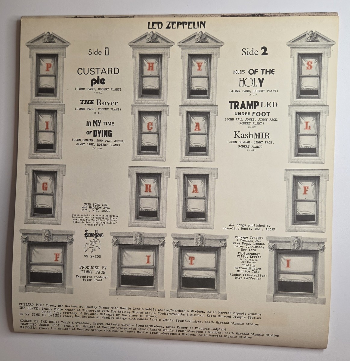 Led Zeppelin Physical Graffiti SSK89400 (2xVinyl LP, 1975) Swan