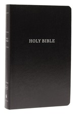 KJV Holy Bible: Gift and Award, Black Leather-Look, Red Letter, Comfort Print: K