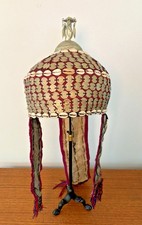 Vintage Turkmen Wedding Headdress Central Asia 4