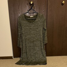 GAP Olive Green Midi Dress - size S