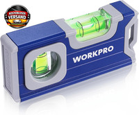 Workpro Magnetische Wasserwaage 115 Mm, Mini Wasserwaage