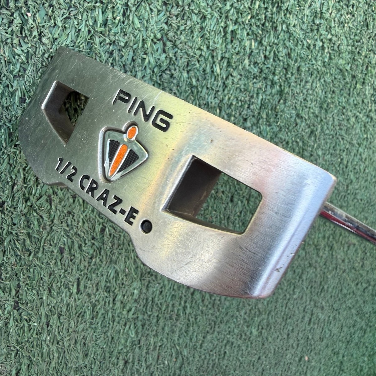 PING 1/2 CRAZ-E Putter Steel Shaft i Series Mallet Design 35
