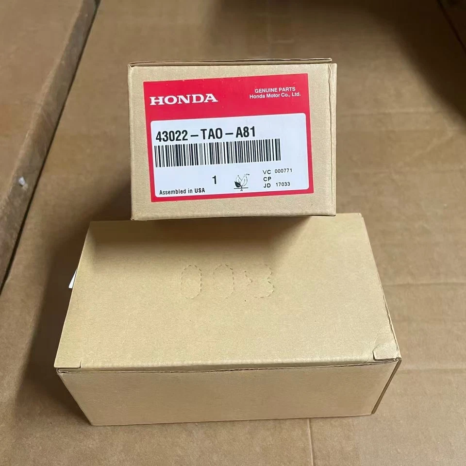 NEW Genuine OEM Honda Accord Rear Brake Pad Set 10-17 Brakes Pads 43022-TA0-A81 - Image 3 of 4