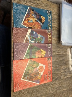 1989 DC Comics Green Arrow Blood of The Dragon 4 of 4 Complete Set 21 22 23 24