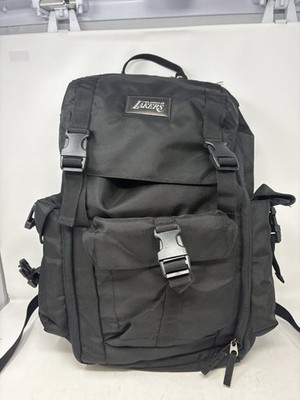 LA Lakers Black Backpack Ashbury Spector & Co Padded Laptop NBA Logo Bag