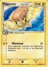 Pidgeotto 49/110 Uncommon Holon Phantoms Pokemon Near Mint