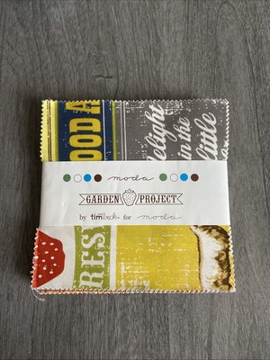 Moda Garden Project Charm Pack By Tim And Beck 42 Squares