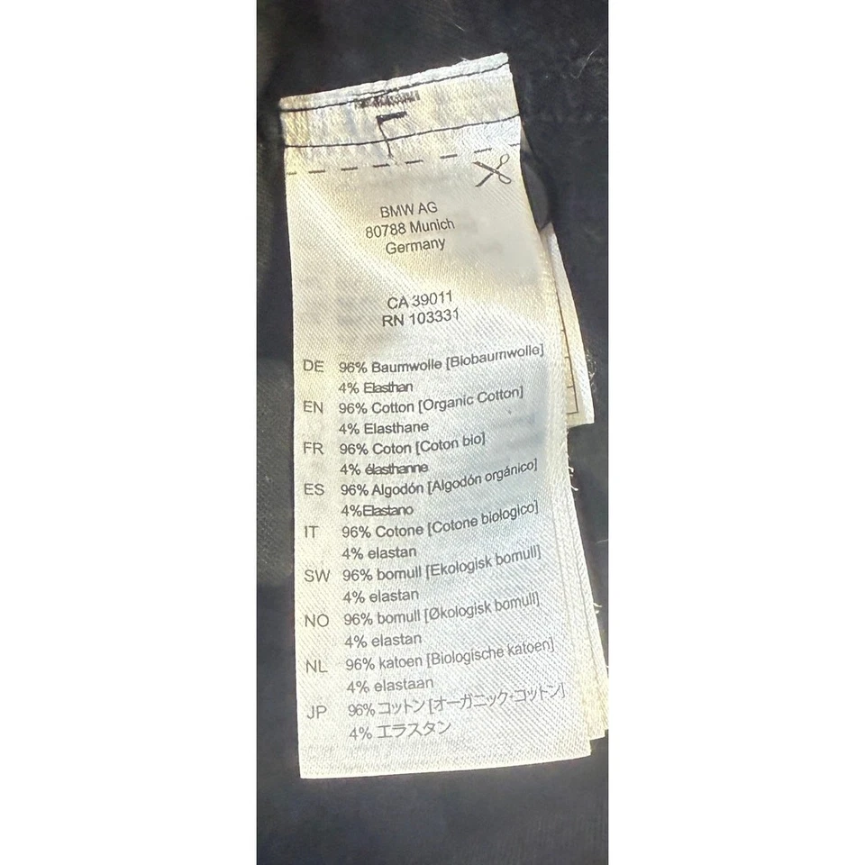 Camisa BMW Motorrad Para Hombre Pequeña Algodón Abotonada Motorsport Manga Corta LL8 Foto 4 de 4