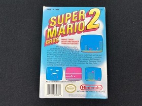 Super Mario Bros. 2 Nintendo NES 1988 Complete Box Manual Foam WORKS GREAT!