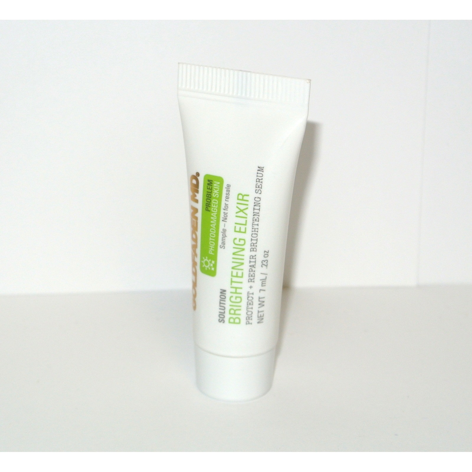 2 x Осветляющий эликсир GOLDFADEN MD, сыворотка для защиты и восстановления, 0,23 унции, 7 мл