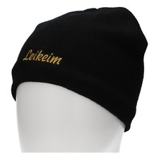 Leikeim Bier M&uuml;tze Fleece innen schwarz Strickm&uuml;tze Winter M&uuml;tze