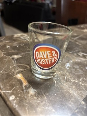 Dave & Busters Shot Glass 2.25  Height