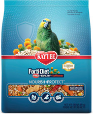 Kaytee Forti-Diet Pro Health Safflower Nourish Protect Parrot Food, Supports Bre