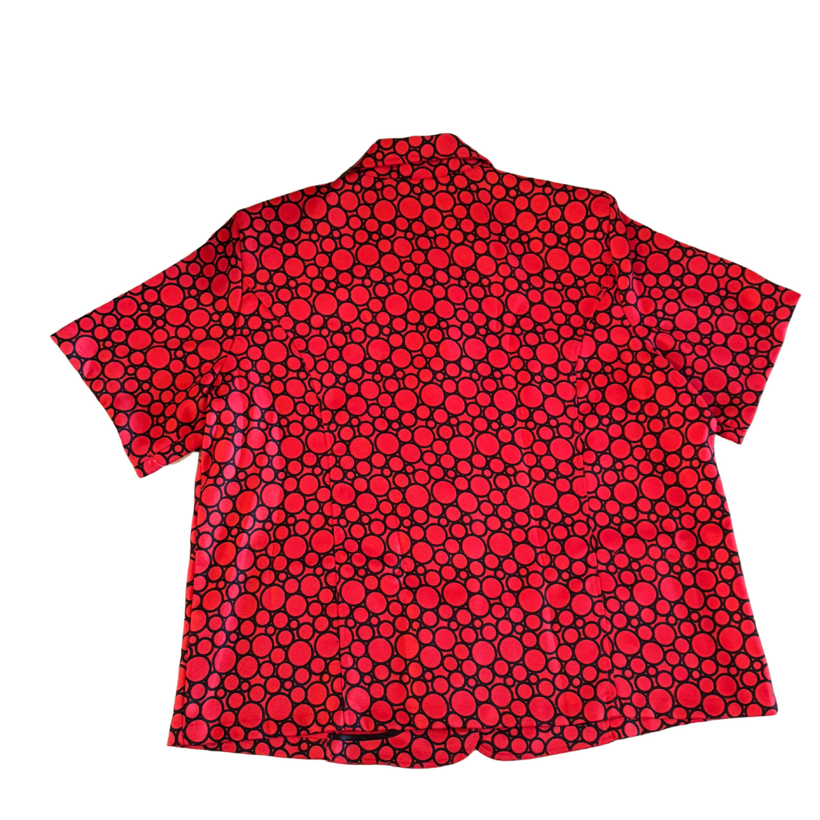 Vintage Red/Black Jacket Top By Java Size 2X 22/24 - image 5