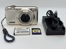  Exc   FUJIFILM FinePix JX400 16.0MP 5x Zoom Digital Camera Gold From Japan
