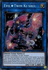 Evil Twin Ki-sikil 1st Ed Secret BLCR-EN096  Yu-Gi-Oh!