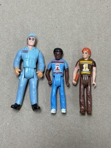Vintage LOT OF 3 Buddy L Figures School Bus Driver & Boy Student Lot 1980-1981