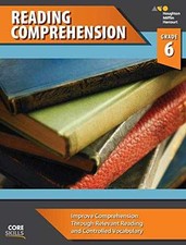 Core Skills Reading Comprehension Grade 6 - Paperback, by Steck-Vaughn - Good