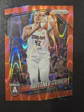 Brittney Griner 2025 Prizm WNBA #46 Red Seismic Prizm #/249