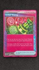 Unfair Stamp 165/167 ACE SPEC Rare Twilight Masquerade Pokemon Holo Near Mint on eBay
