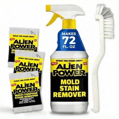 Alien Tape Alien Power Stain Remover Spray 3 Pack Unscented All Purpose Cleaner
