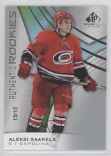 2019-20 Upper Deck SP Game Used Authentic Rookies 15/15 Aleksi Saarela #143 4p5